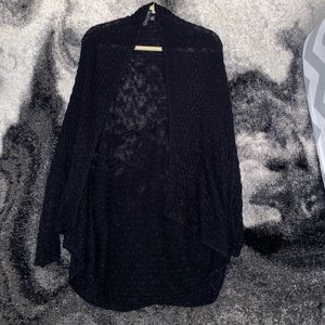 Black cardigan